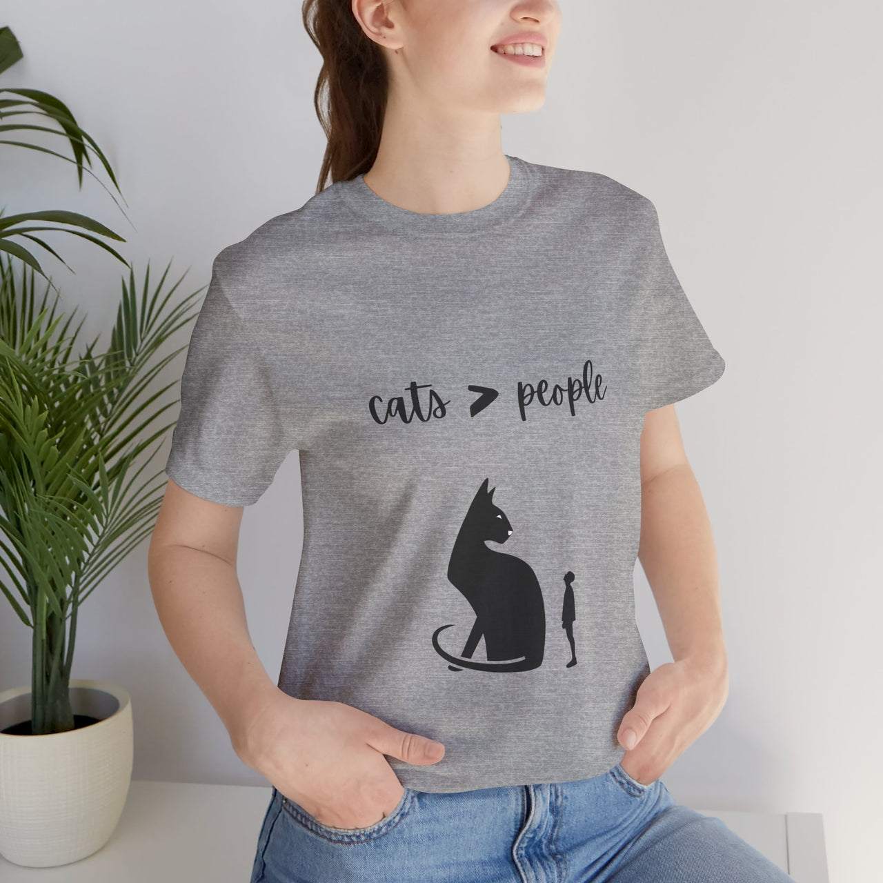 Cat Lover T-Shirt - Cats are Better Than People