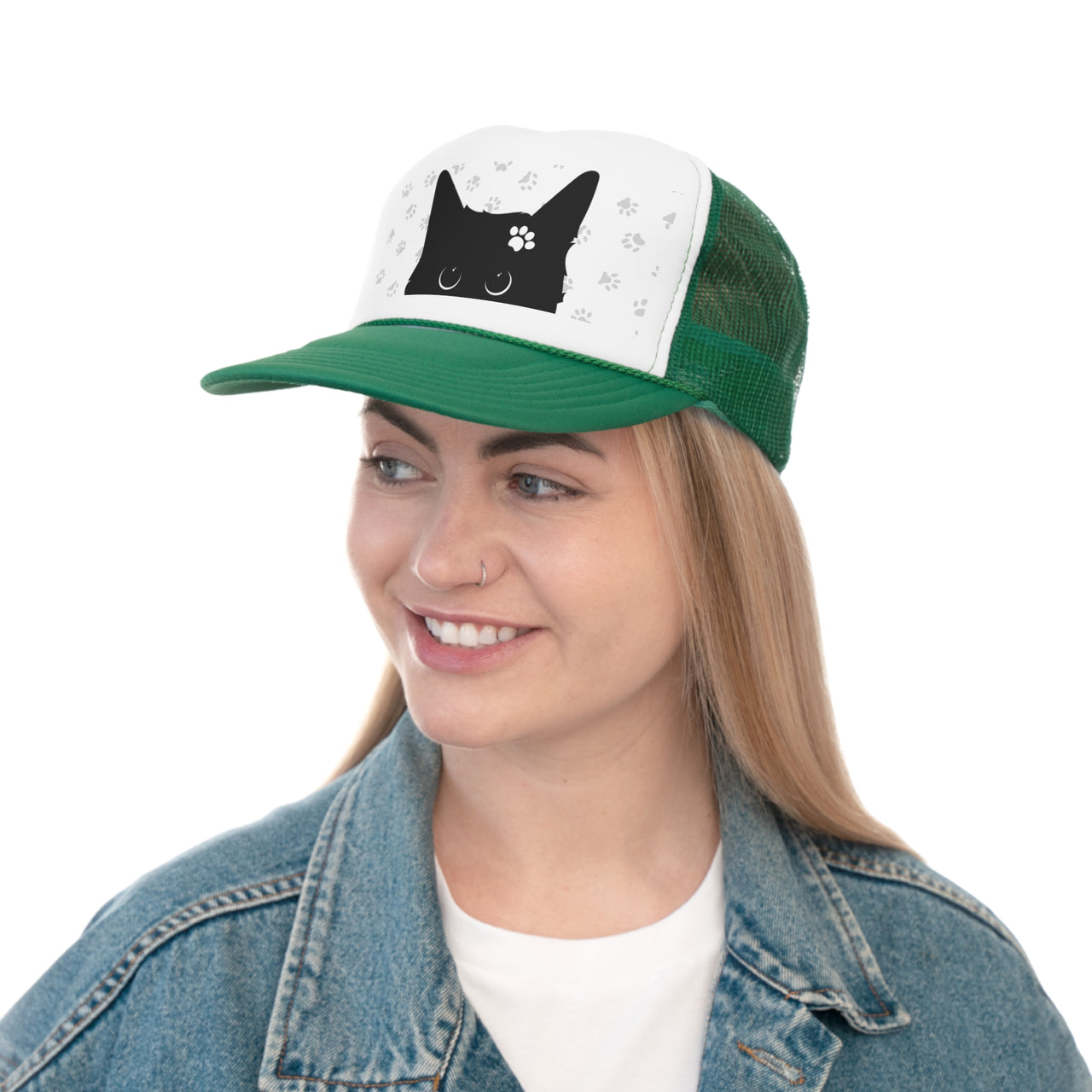 Trucker Cap Adjustable Cat Hat I Knead You