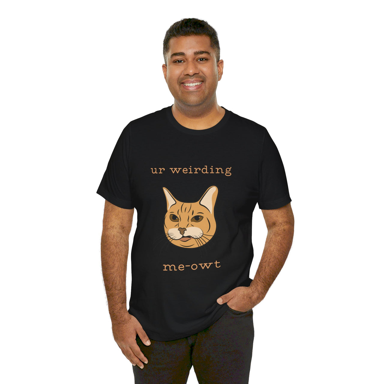 Funny Cat Shirt for Men and Women Short Sleeve Tee Express Delivery available