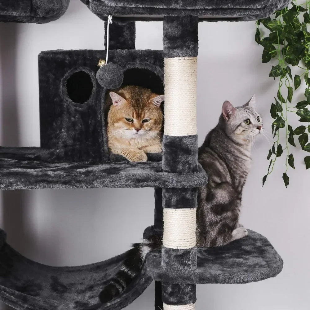 Tree for Cats Cat Tower for Indoor Cats Furniture Kitty Activity Center Kitten Play House Pet Products Home Garden Free Shipping