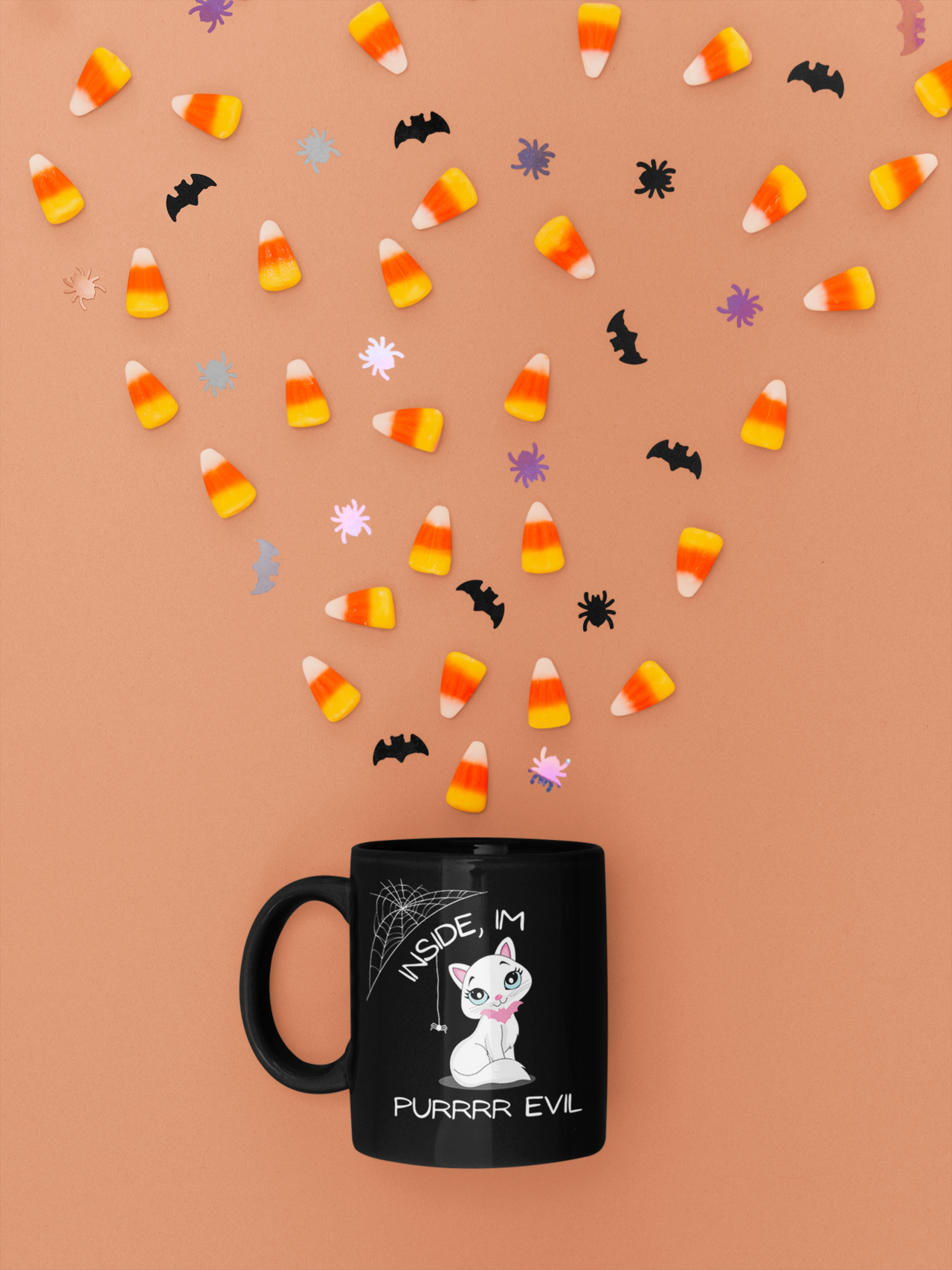 Cute Cat Halloween Mug