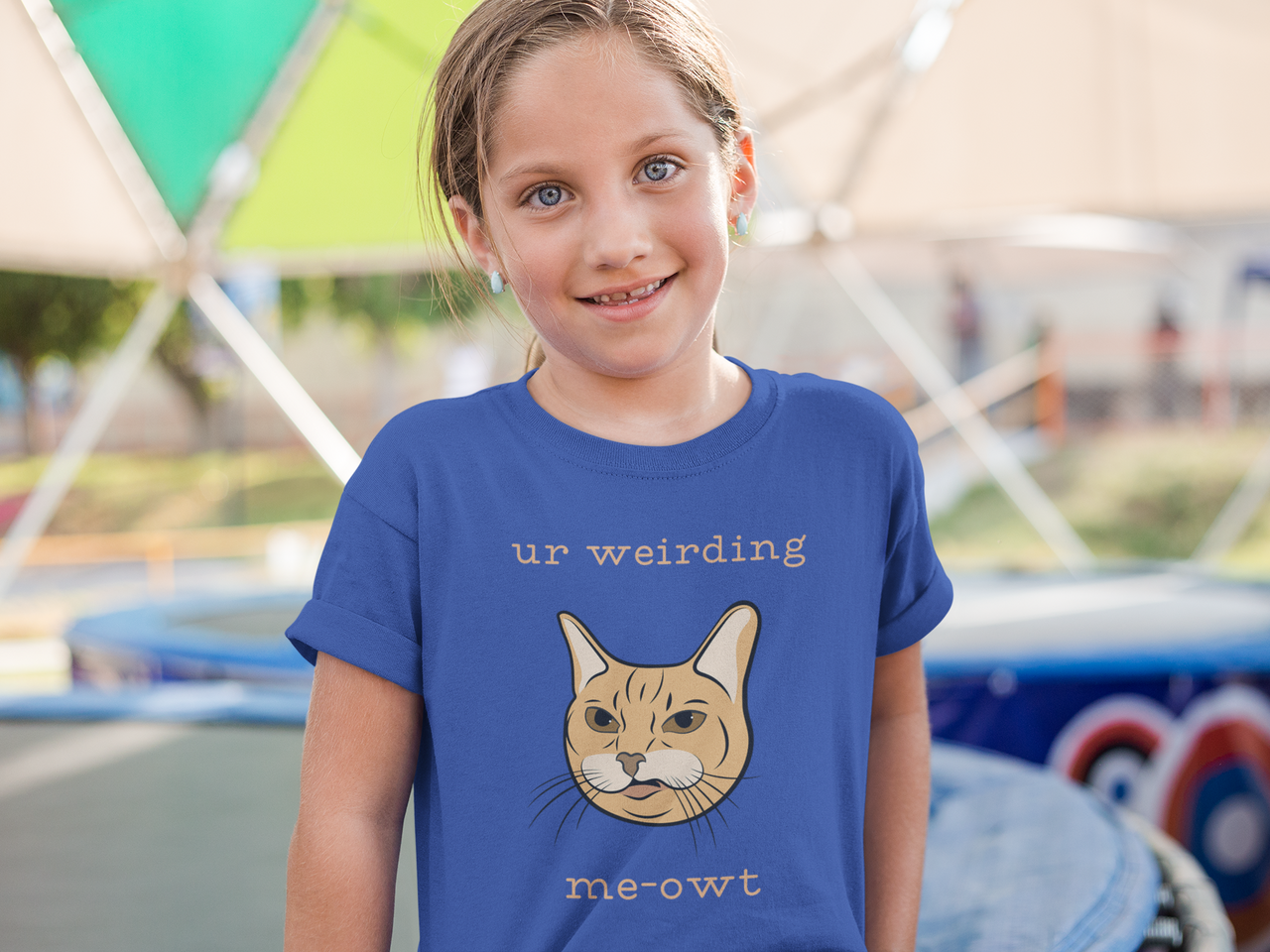 funny kids cat shirt